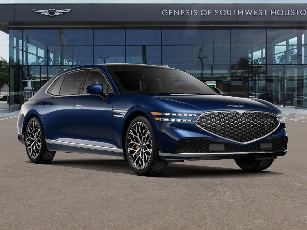 New 2026 Capri Blue Genesis 3.5T e-SC image 2