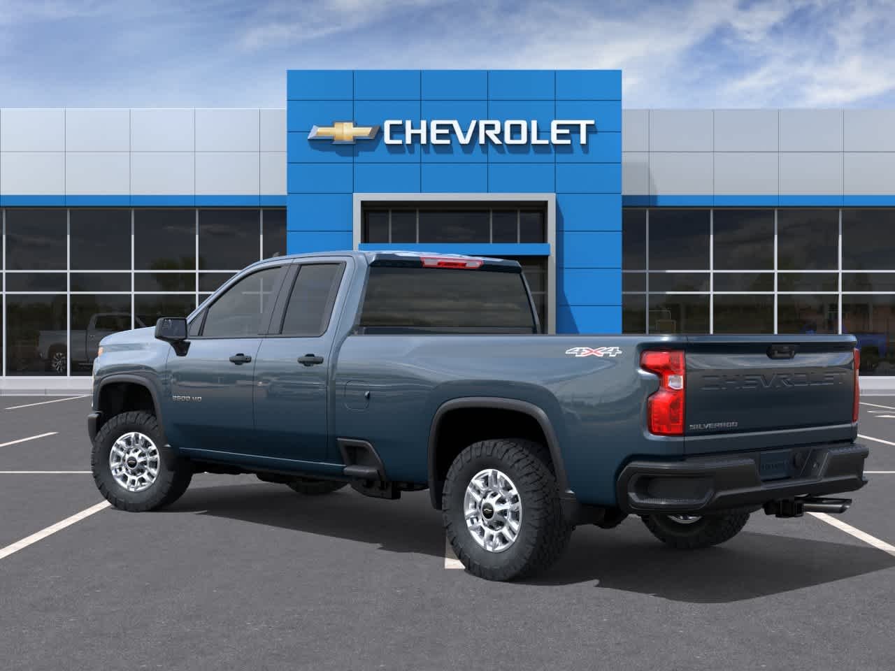 New 2026 Lakeshore Blue Metallic Chevrolet WT image 3