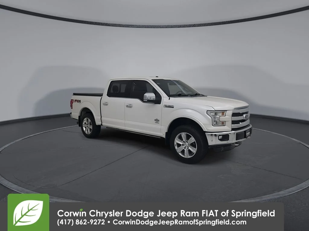 Used 2015 White Ford King Ranch image 3