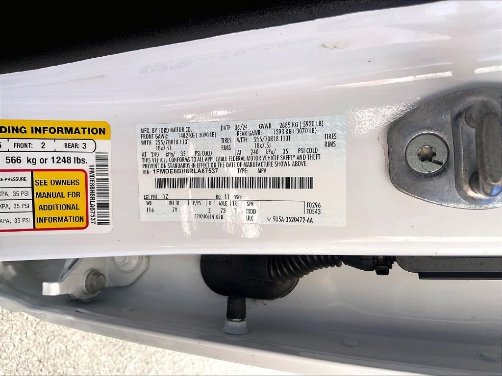 Used 2024 Oxford White Ford Outer Banks image 31