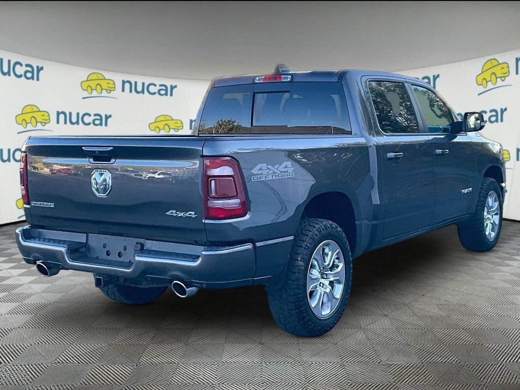 Used 2019 Granite Crystal Metallic Clearcoat Ram Big Horn/Lone Star image 6