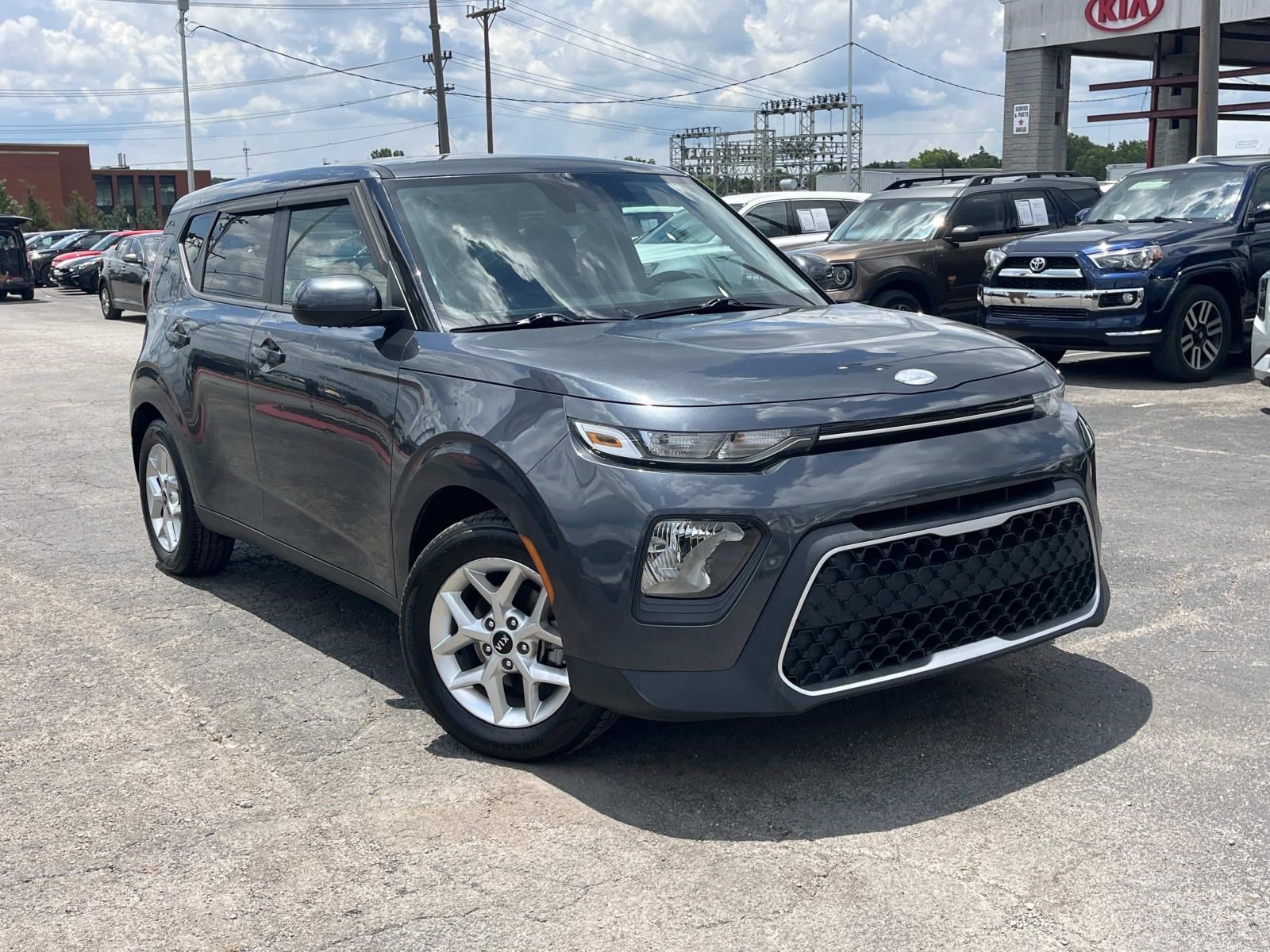 Used 2020 Gravity Grey Kia S image 1