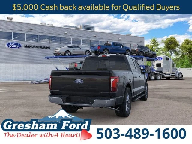 New 2026 Agate Black Metallic Ford Lariat image 9