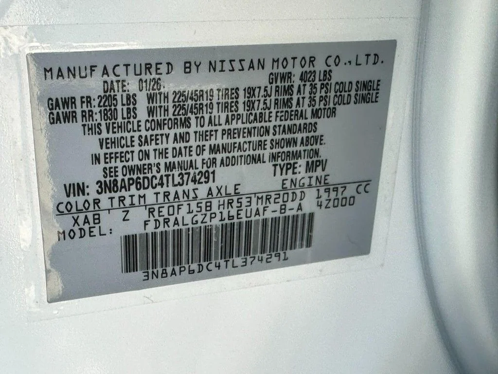 New 2026 White Nissan SR image 16