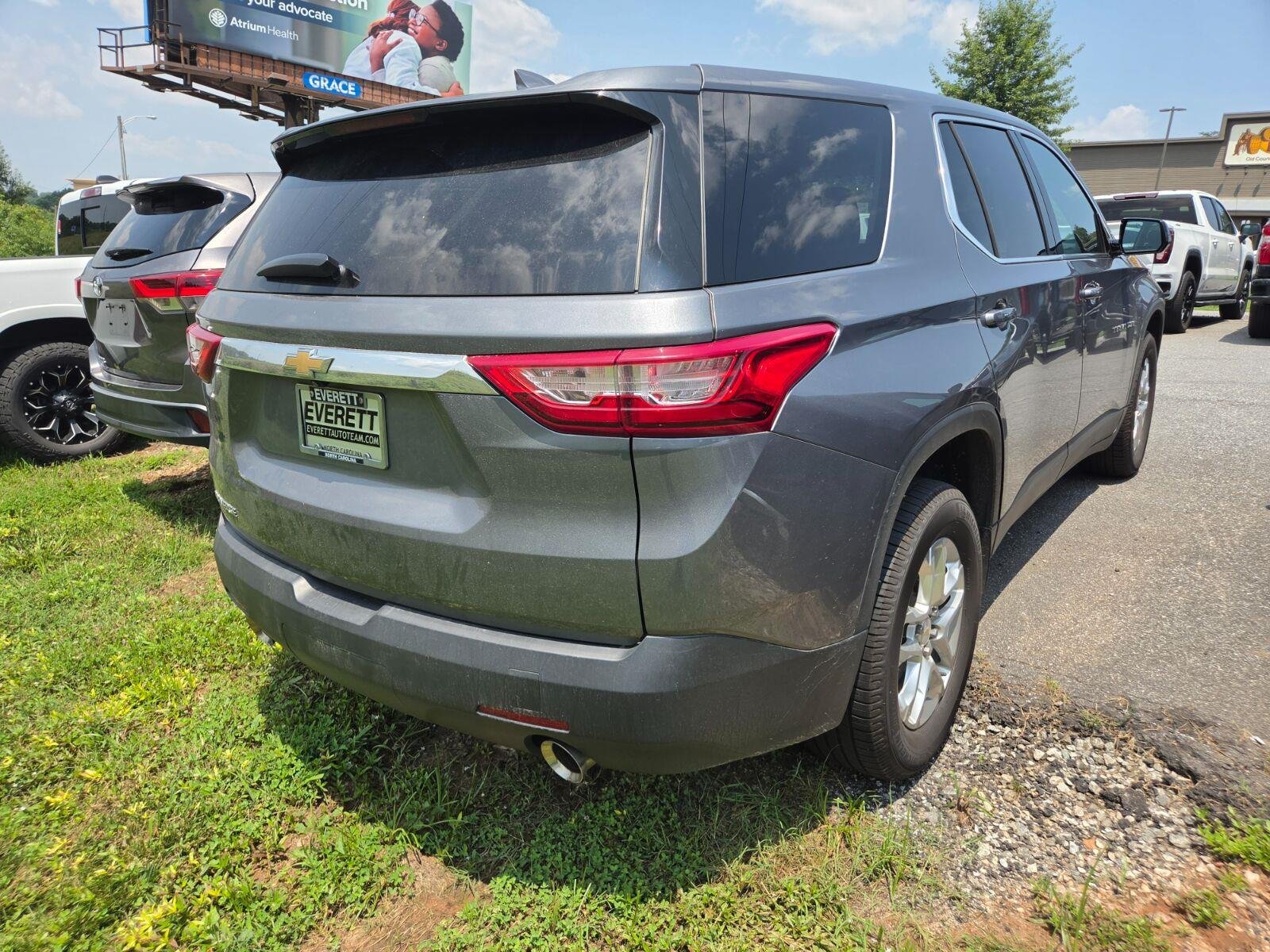 Used 2020 SATIN STEEL METALLIC Chevrolet LS image 5