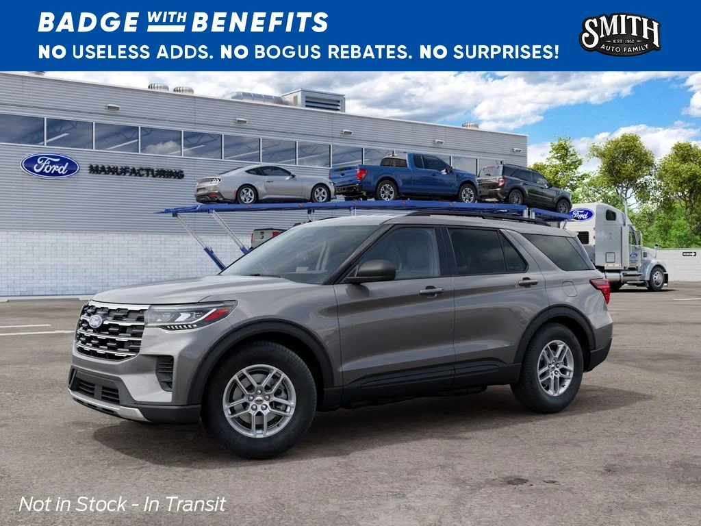 New 2027 CARBONIZED GRAY METALLIC Ford 4DR 4WD ACTIVE image 1