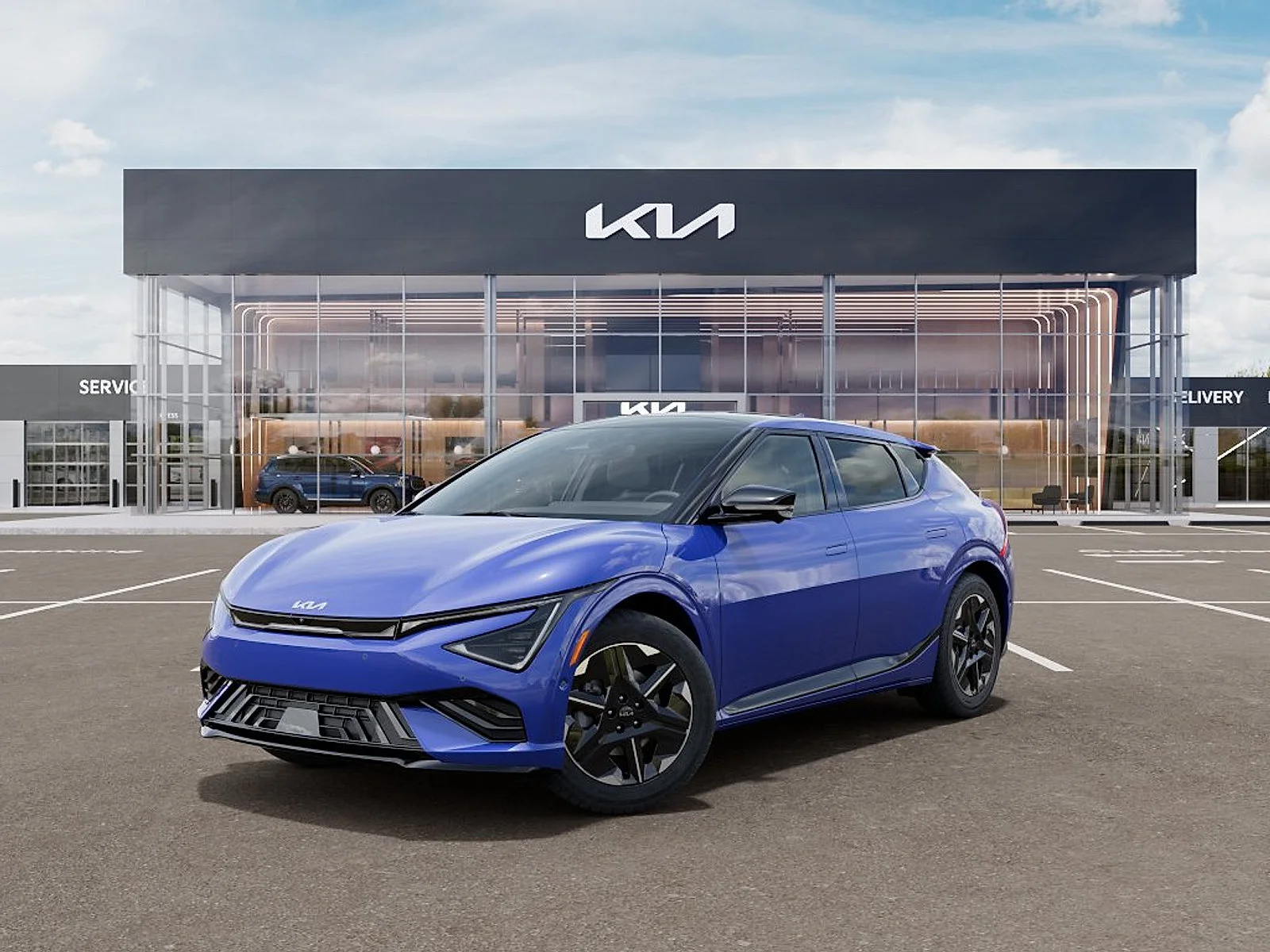 New 2026 Blue Kia GT-Line image 1