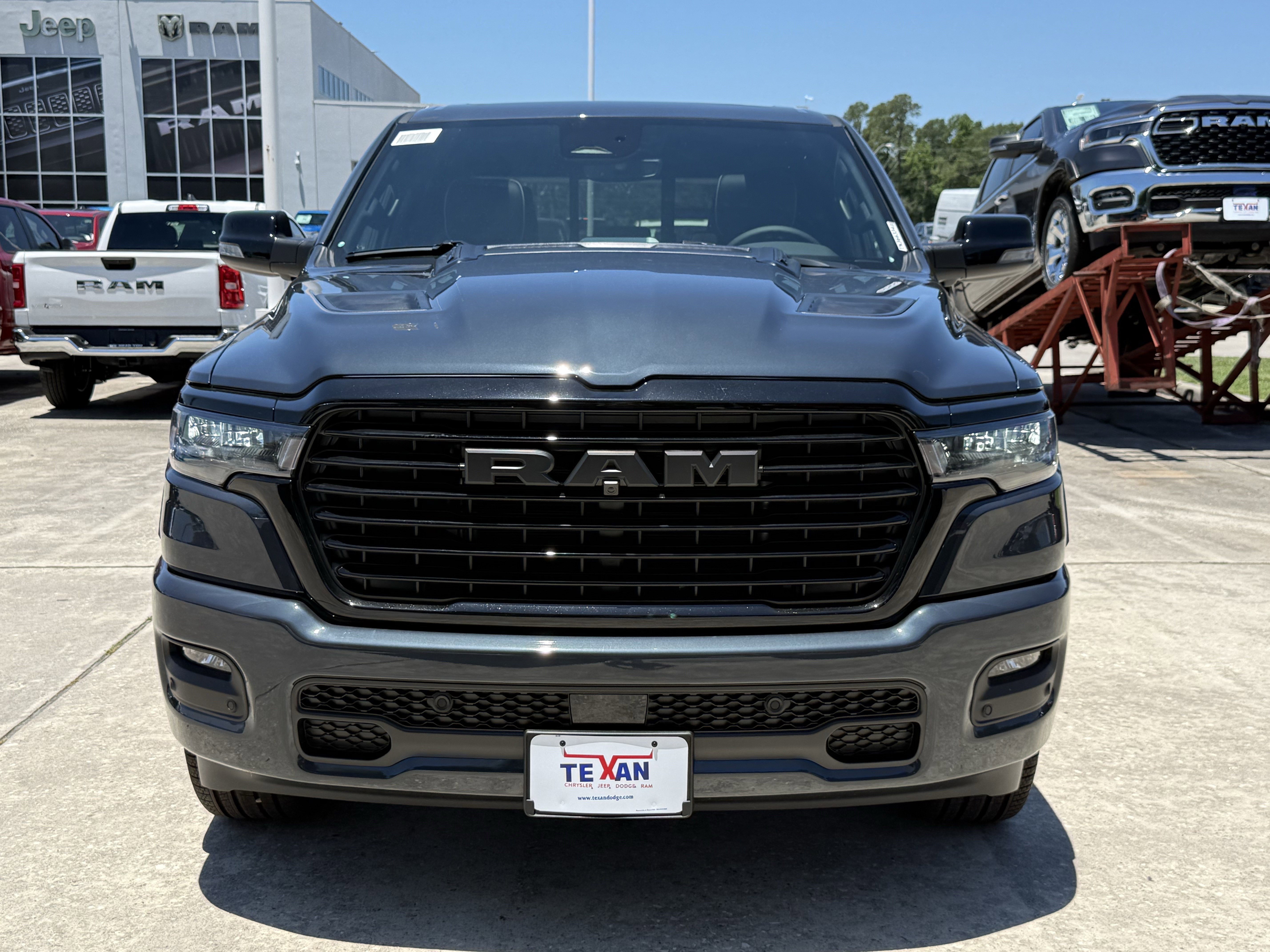New 2026 Forged Blue Metallic Exterior Paint RAM Laramie image 6