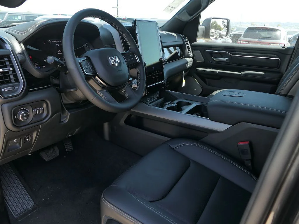 New 2026 Granite Crystal Metallic Clear Coat RAM Rebel Crew Cab 4x4 5