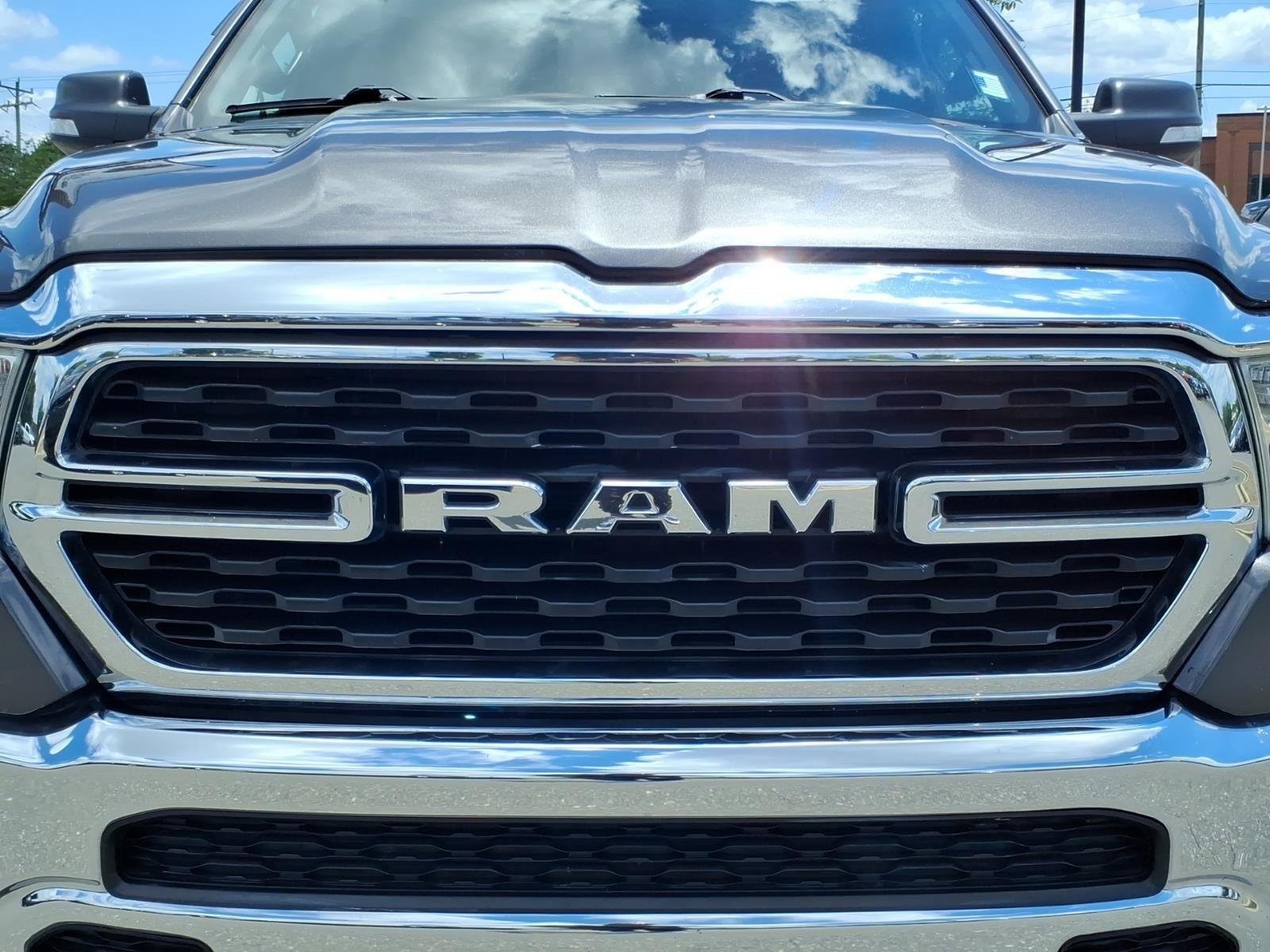 Used 2022 Granite Crystal Metallic Clearcoat Ram Big Horn image 13