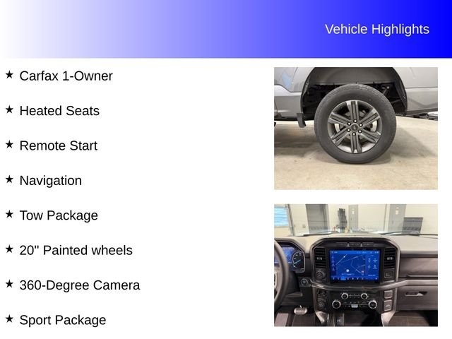 Certified Used 2023 Carbonized Gray Metallic Ford XLT image 2