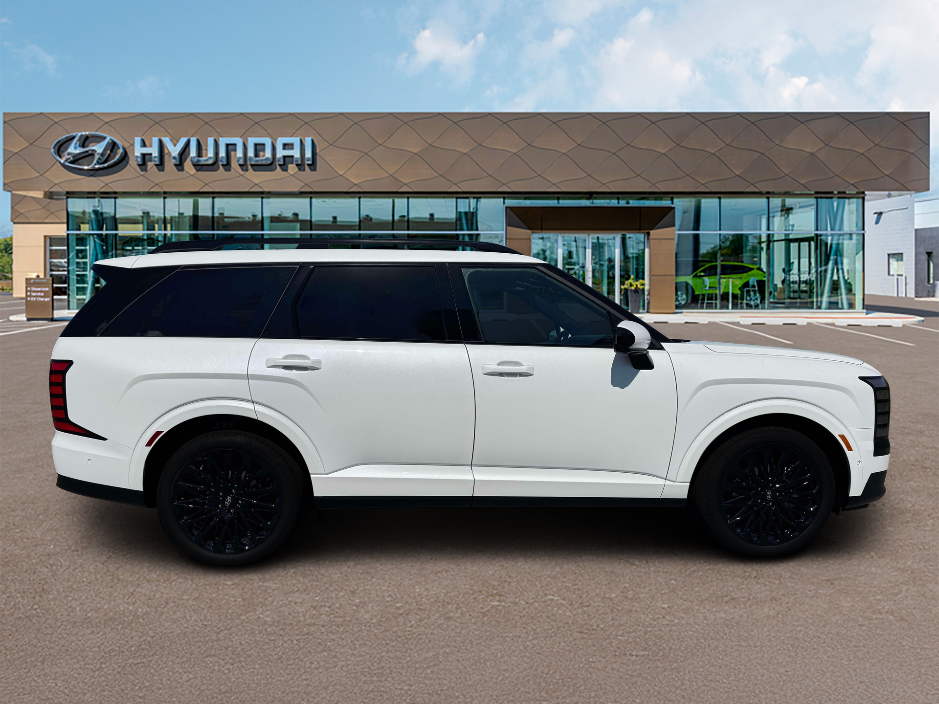 New 2027 White Hyundai Calligraphy Black Ink image 9