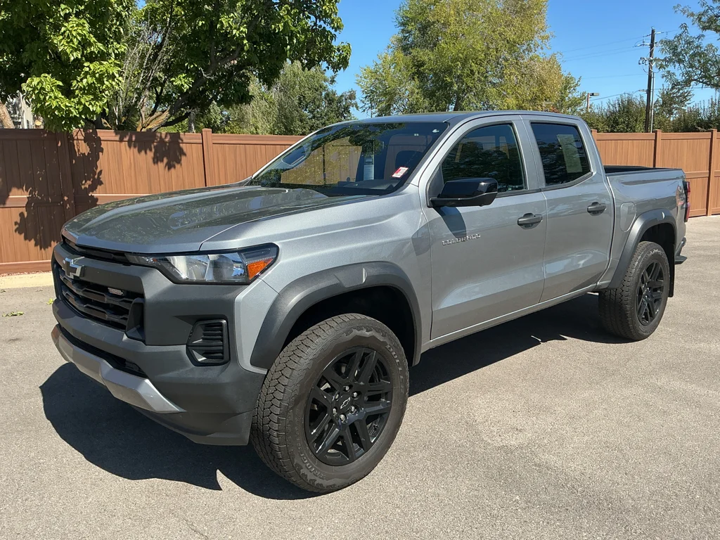 Used 2024 Sterling Grey Metallic Chevrolet 4WD Trail Boss image 1