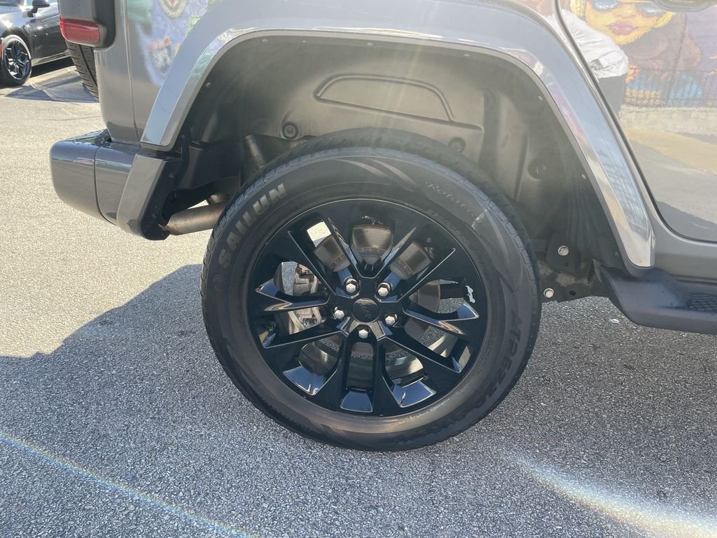 Certified Used 2022 Gray Jeep Unlimited Sahara High Altitude image 12