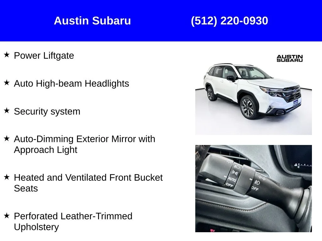 New 2026  Subaru Touring Hybrid image 17