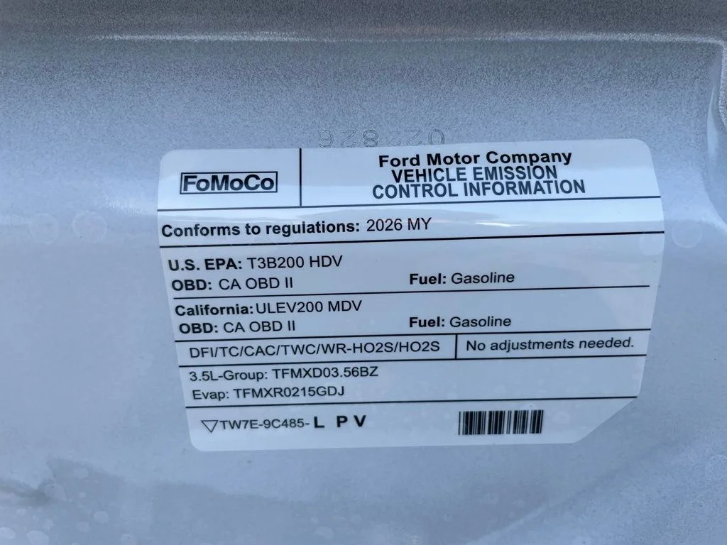 New 2026 Oxford White Ford Cargo Van image 43