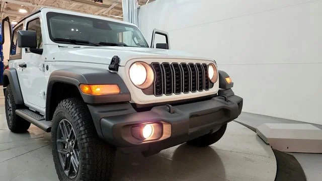 New 2026 Bright White Clearcoat Jeep Sport S image 14