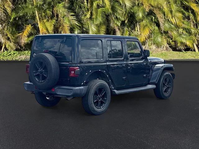 Used 2020 Black Jeep Unlimited Sahara Altitude image 3