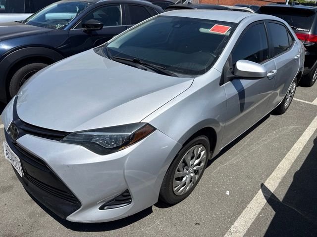 Used 2018 Silver Toyota LE image 2