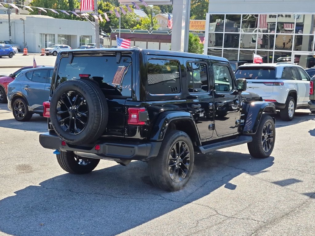 Used 2024 Black Jeep Sahara 4xe image 5