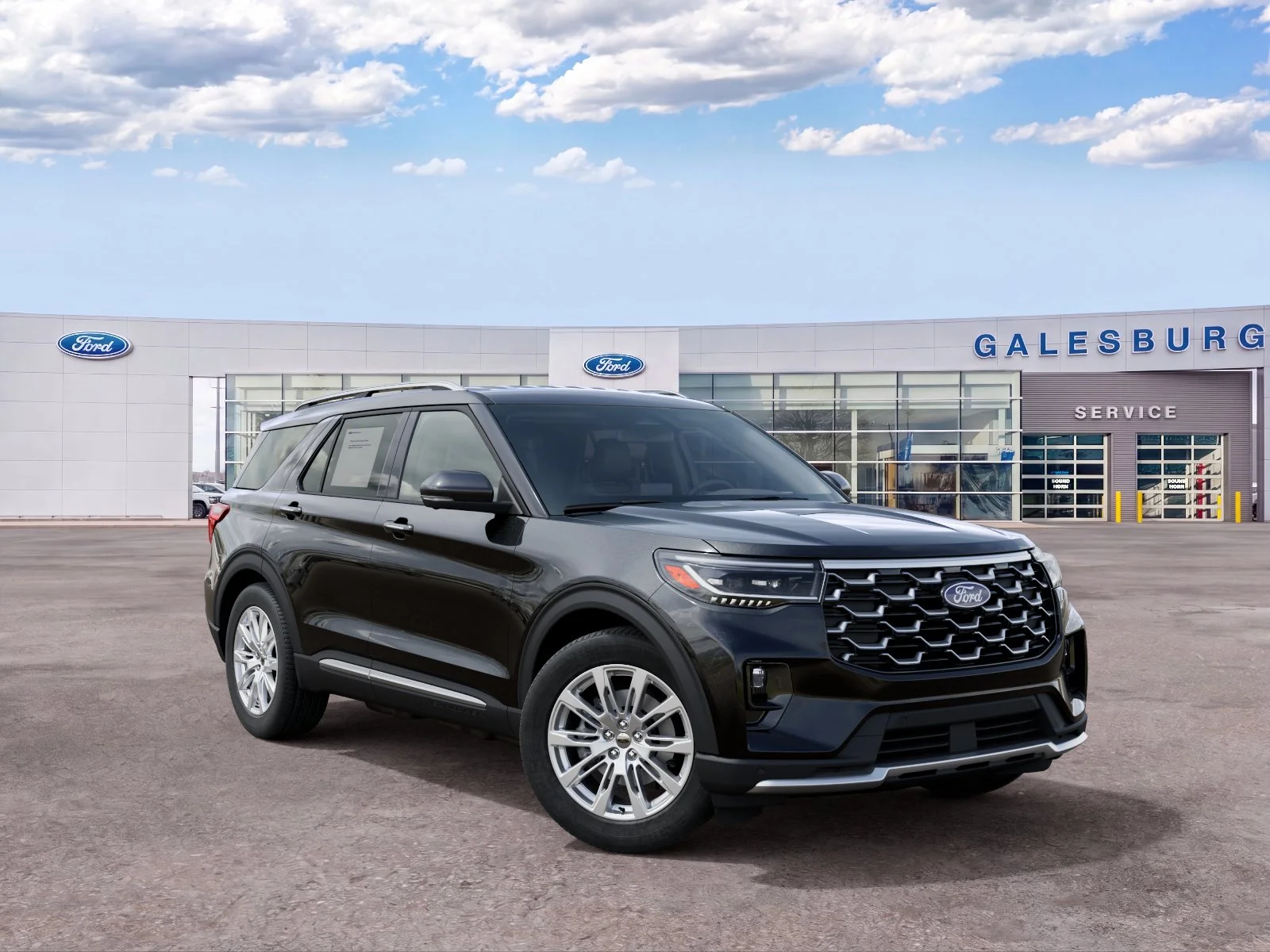 New 2027 Agate Black Metallic Ford Platinum™ image 27