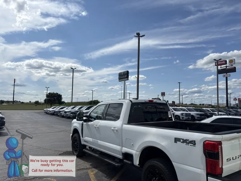 Used 2024 Oxford White Ford LARIAT image 3