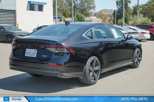 Used 2023 Crystal Black Pearl Honda Sport image 9