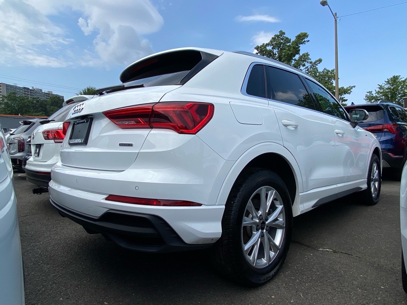 Used 2025 White Audi Premium image 2