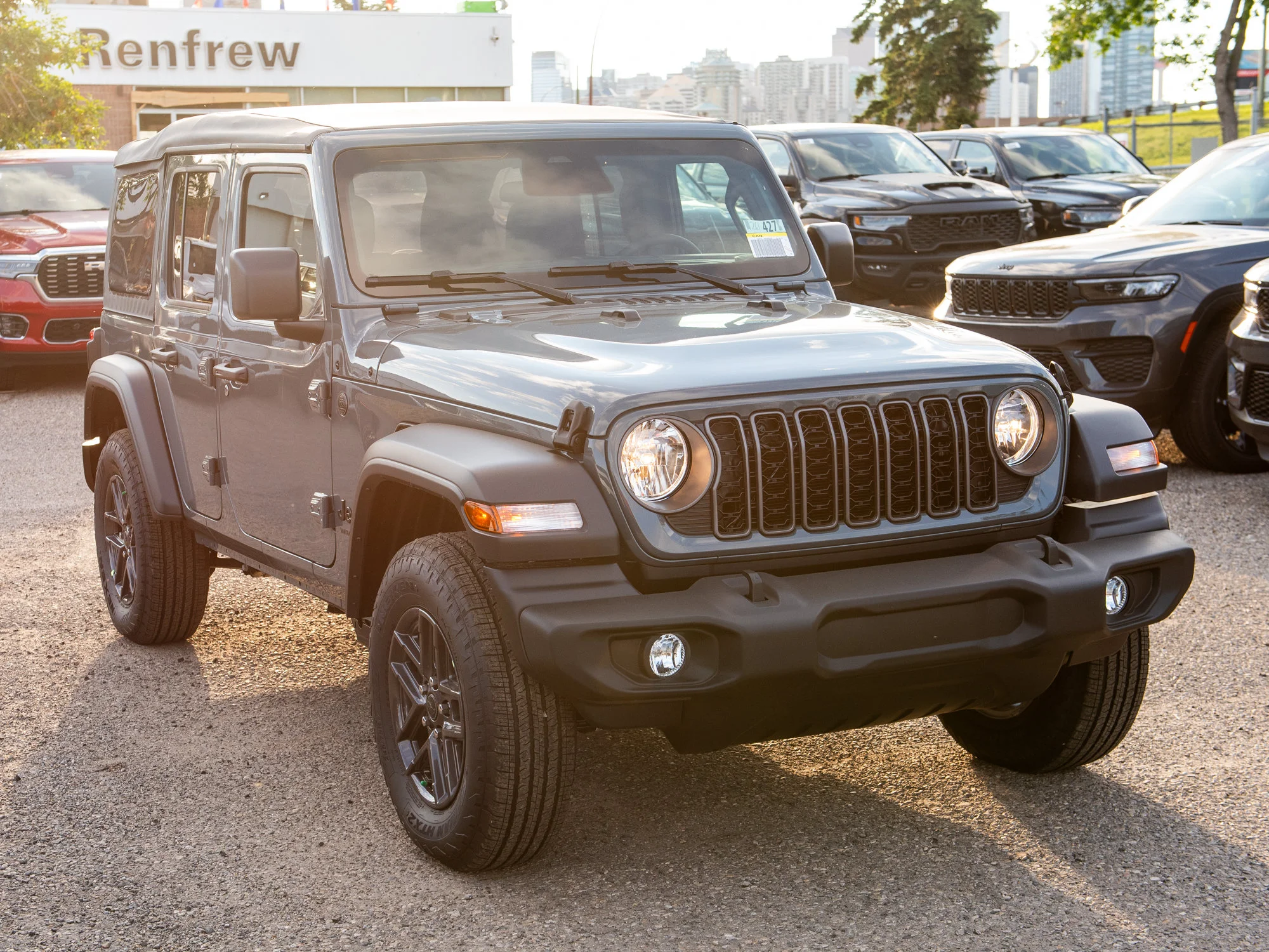 New 2026 Dark blue Jeep Sport S* image 6