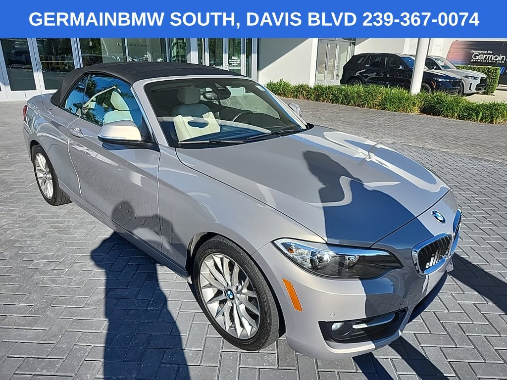 Used 2016 Moonlight Silver Metallic BMW 228i image 14