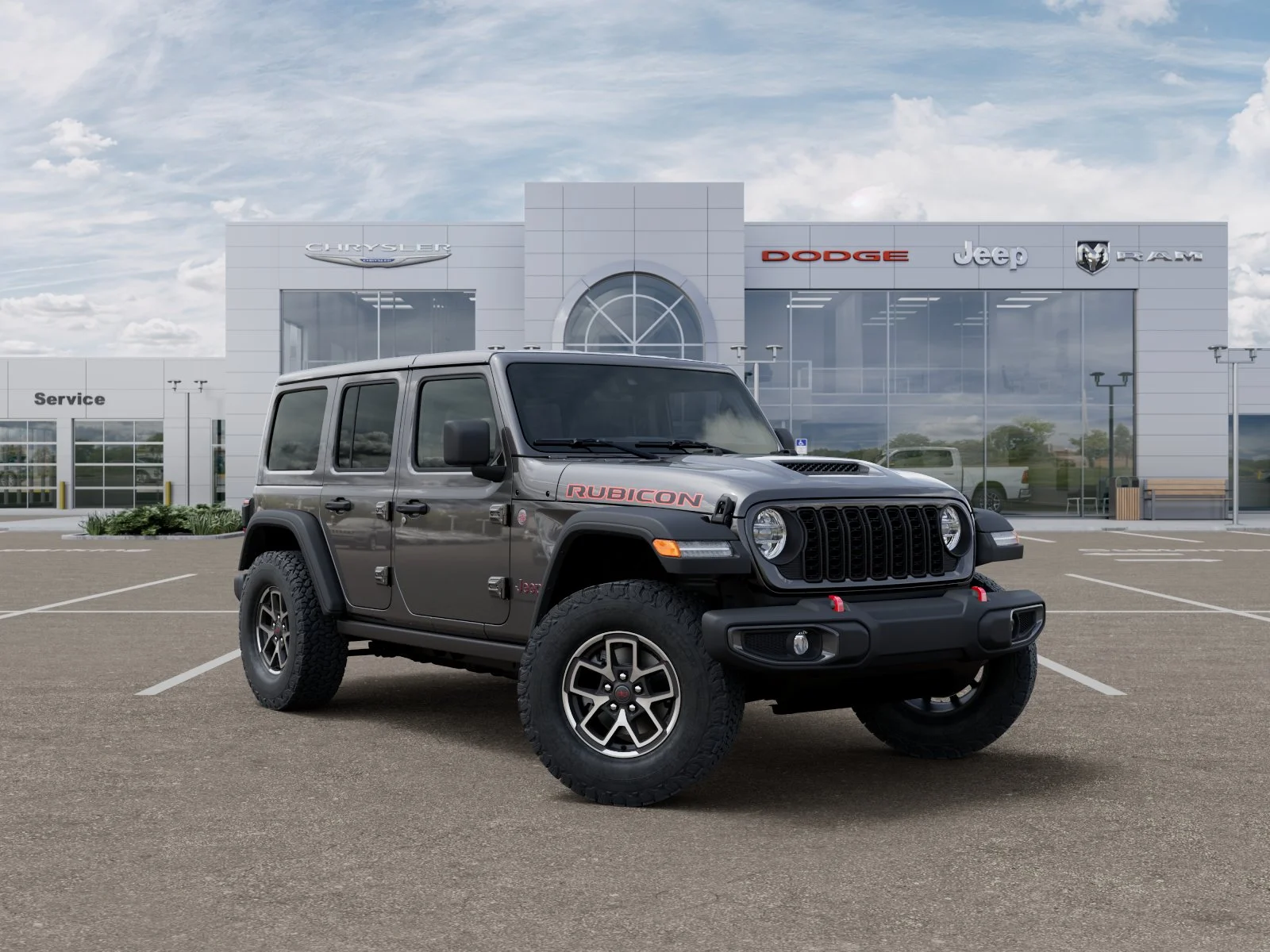 New 2026 Granite Crystal Metallic Clearcoat Jeep Rubicon image 26