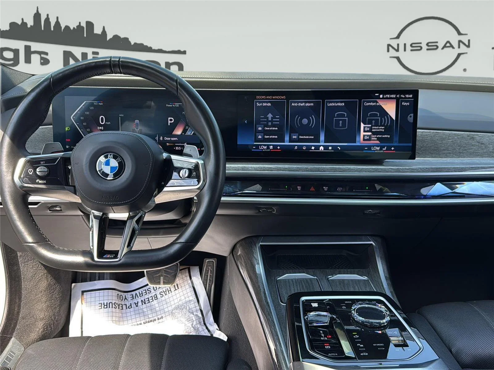 Used 2025 GRAY BMW 740i xDrive image 28