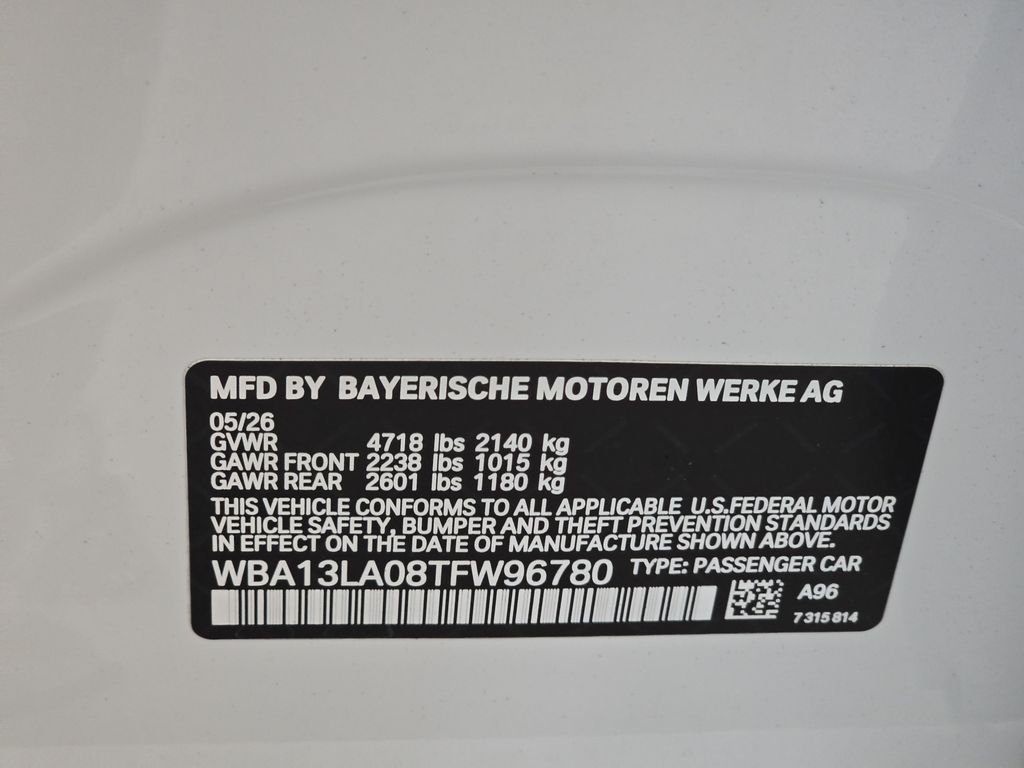 New 2026 Mineral White Metallic BMW 330i image 23