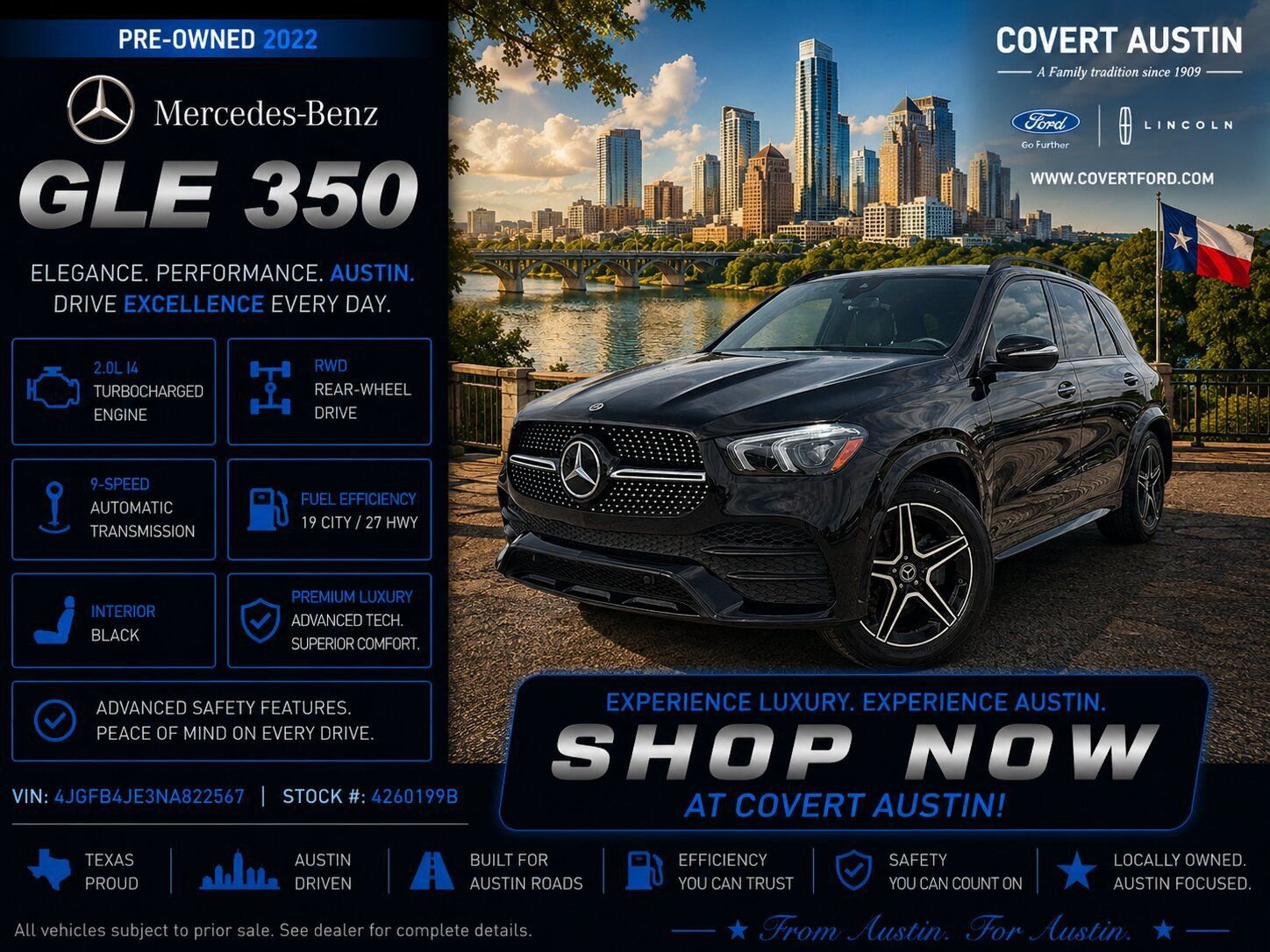 Used 2022  Mercedes-Benz GLE 350 image 1