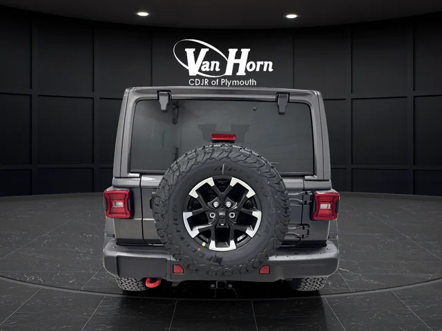 New 2026 Granite Crystal Metallic Clear-Coat Exterior Paint Jeep Rubicon image 12