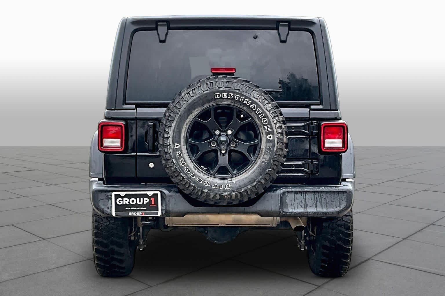 Used 2020 Black Clearcoat Jeep Willys image 5