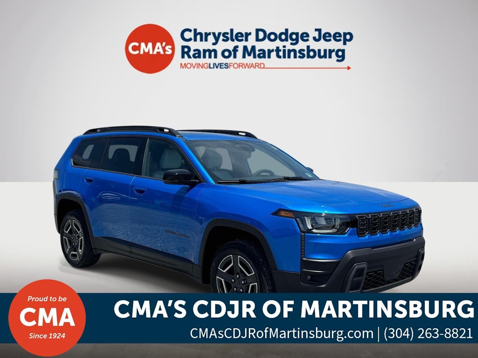 New 2026 Hydro Blue Pearl-Coat Exterior Paint Jeep Limited image 1