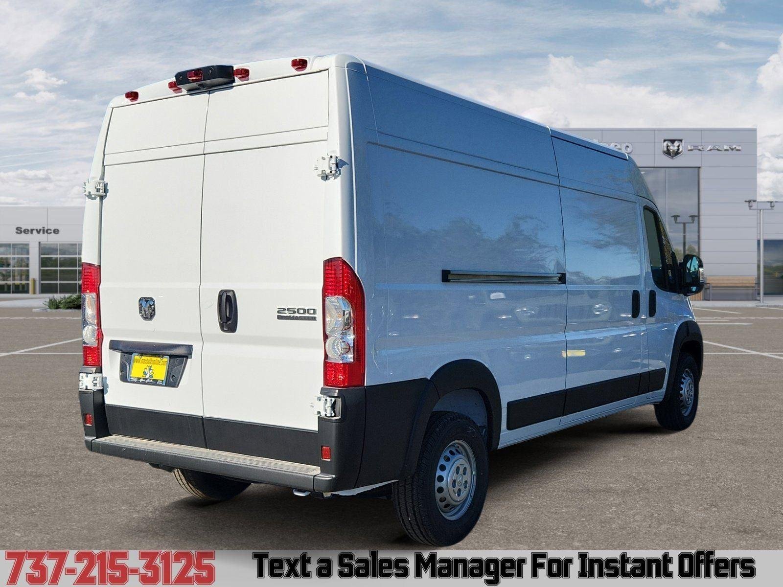 New 2026 Bright White Clear-Coat Exterior Paint RAM Tradesman image 5