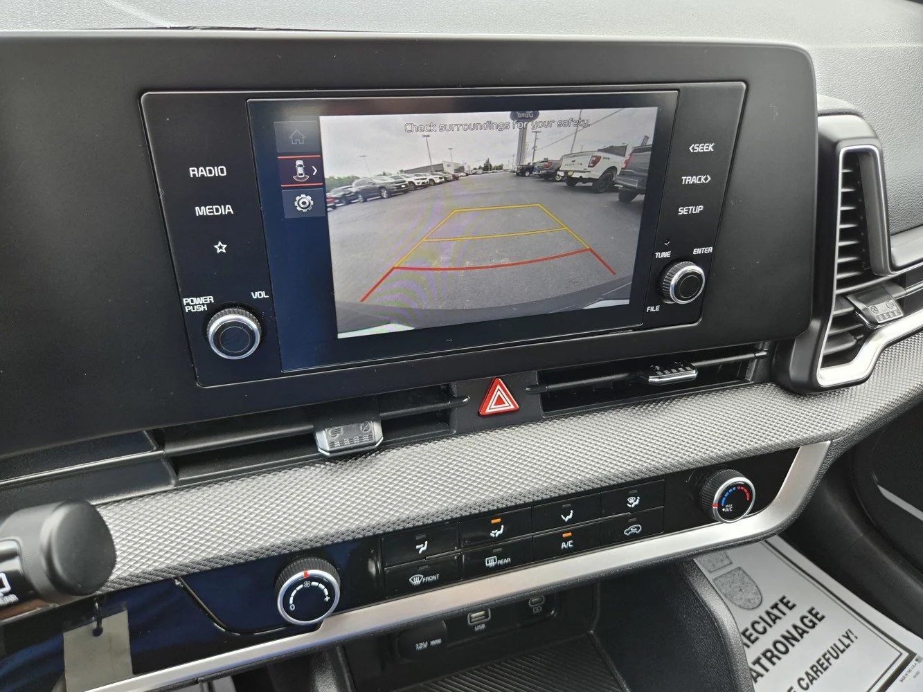 Used 2025 Ebony Black Kia LX image 10