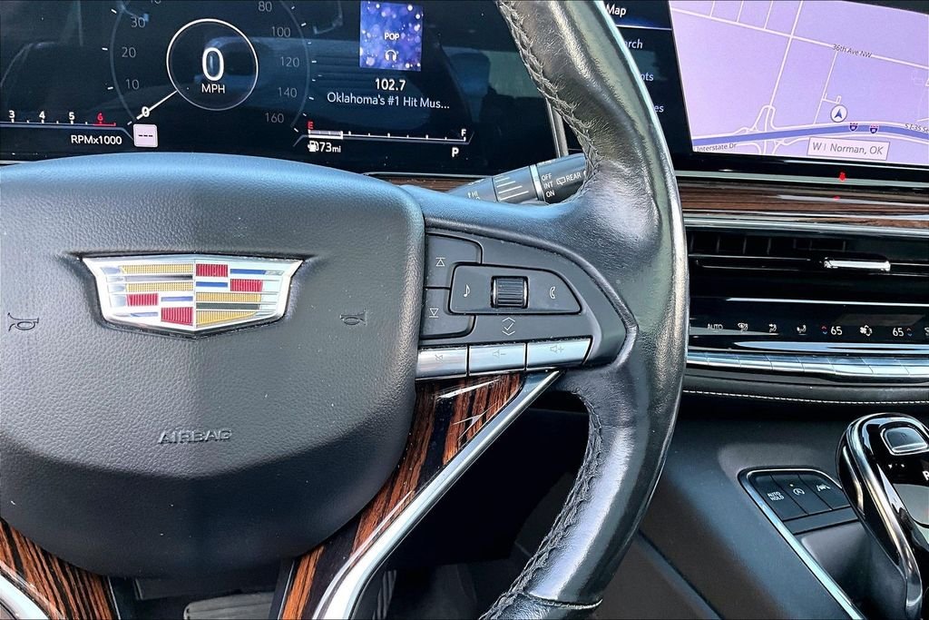 Used 2023 Black Cadillac Premium Luxury image 21