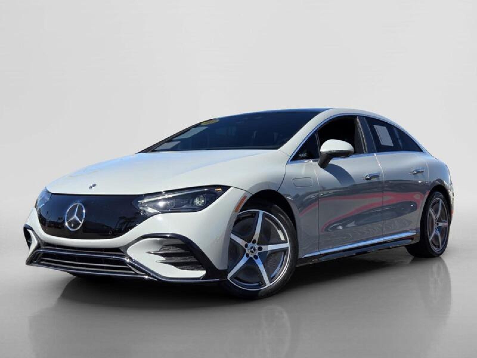 Certified Used 2023 MANUFAKTUR Alpine Grey Mercedes-Benz EQE 500 image 1
