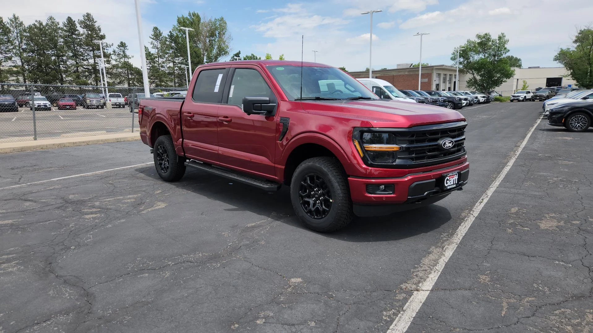 New 2026 Ruby Red Metallic Tinted Clearcoat Ford XLT image 19