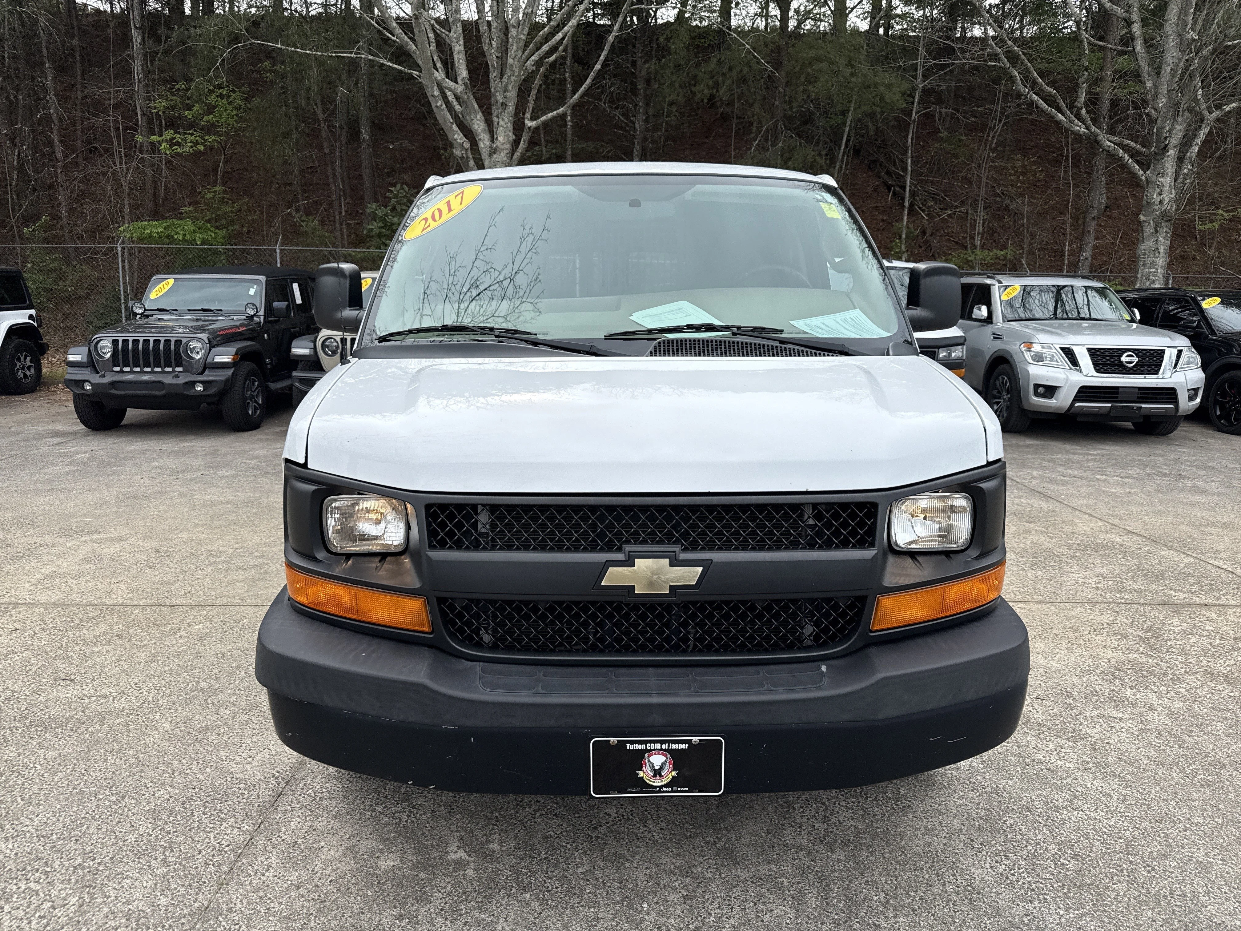 Used 2017 Chevrolet Express Cargo Work Van with VIN 1GCWGBFF0H1335391 for sale in Jasper, GA