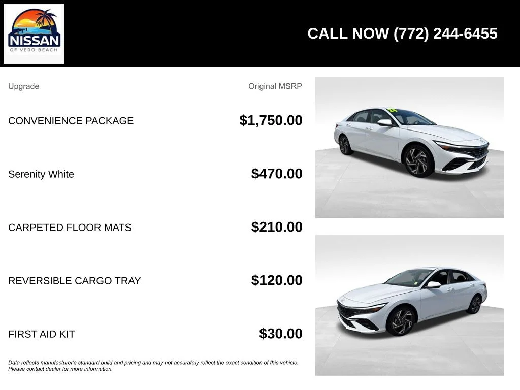 Used 2024 White Hyundai SEL image 6