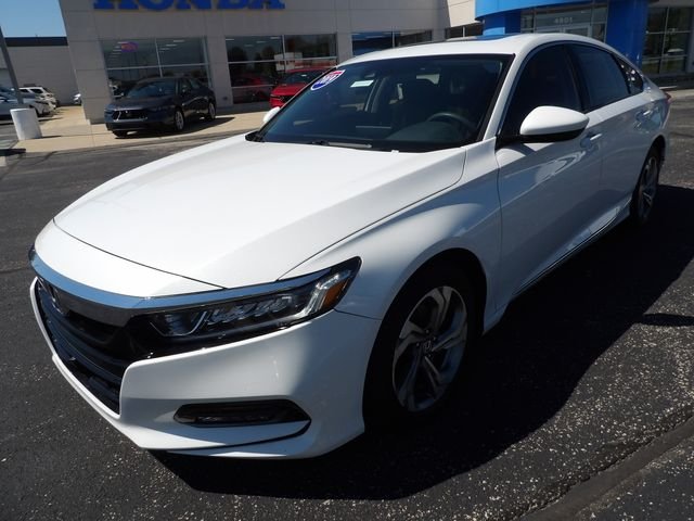 Used 2019 Platinum White Pearl Honda EX image 3