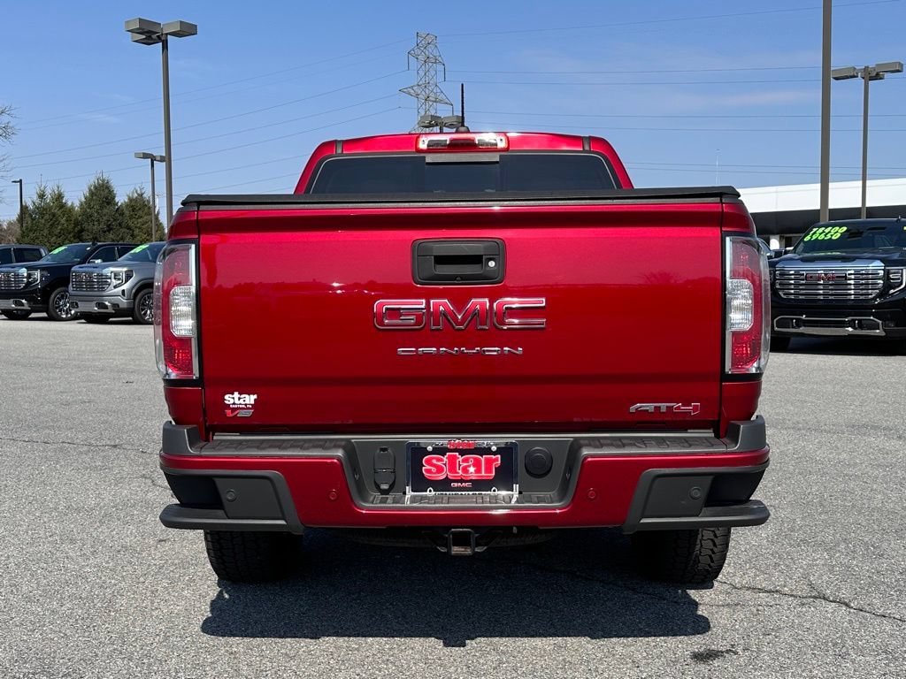 Used 2021 Cayenne Red Tintcoat GMC AT4 - Leather image 8