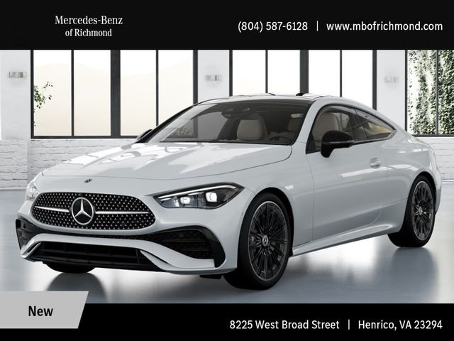 New 2026 MANUFAKTUR Moonlight White Metallic Mercedes-Benz CLE 450 image 1