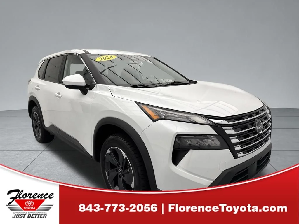Used 2024 White Nissan SV image 1