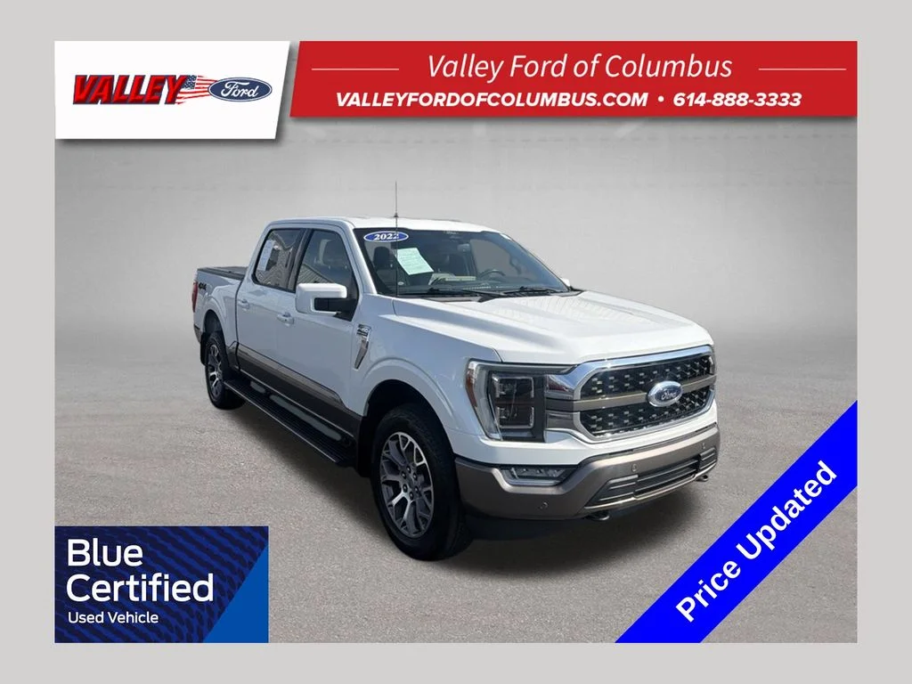 Certified Used 2022 Stone Gray Ford King Ranch image 1