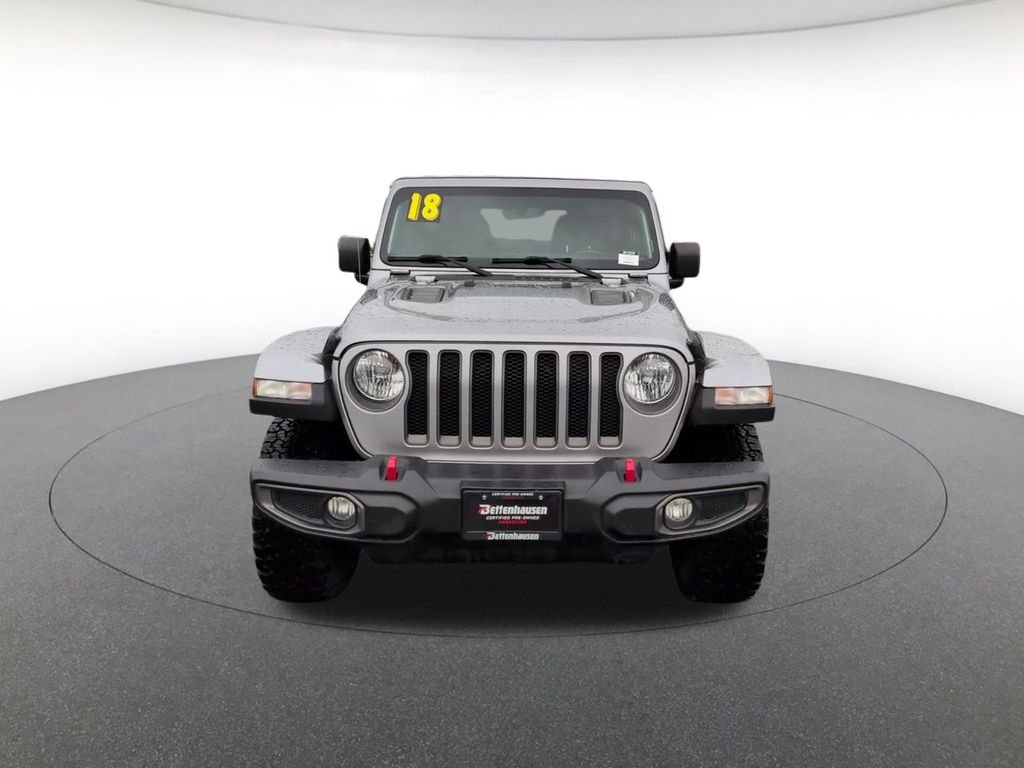 Certified Used 2018 Silver Jeep Unlimited Rubicon image 19